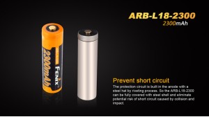 Fenix 18650 - 2300mAh - Acumulator - ARB-L 18-2300